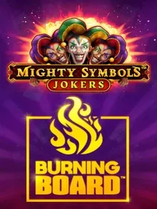 Mighty Symbols: Joker's Burning Board —  pokie